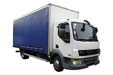 Car Hire Gosport - 7.5 Tonne Curtain Side Truck - Truck hire Gosport