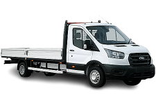 Car Hire Gosport - Ford Transit Dropside Van - Van hire Gosport
